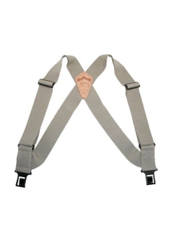 Perry Suspenders Men's Elastic Outback Side Clip Trucker Suspenders