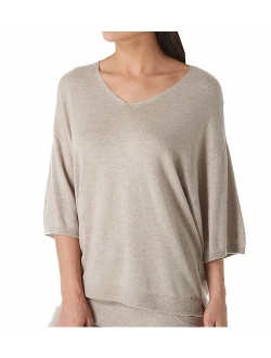 Women's 3/4 V Neck Top