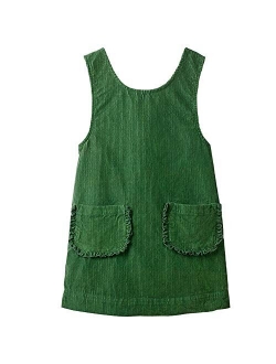 Frogwill Girls Green Dinosaur Tunic Short Sleeve Summer Casual Dress 2-7T