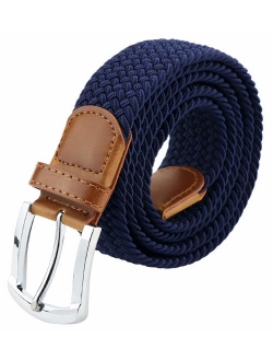 Maikun Belts For Men, Canvas Elastic Belt, Mens Womens Boys Belt For Father's Day