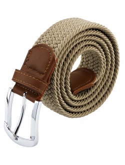 Maikun Belts For Men, Canvas Elastic Belt, Mens Womens Boys Belt For Father's Day