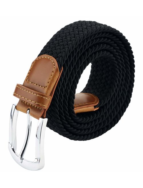 Buy Maikun Belts For Men, Canvas Elastic Belt, Mens Womens Boys Belt ...