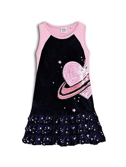 Toddler Girls Dresses Winter Long Sleeve Girl Casual Clohtes for Kids 2-12 Years Xmas Gift