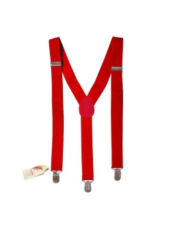 Suspenders - Adjustable Suspenders w/Braces - Y-Back Elastic by CoverYourHair