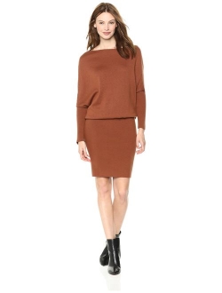 Women's One-Shoulder Sweater Dress