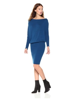 Women's One-Shoulder Sweater Dress