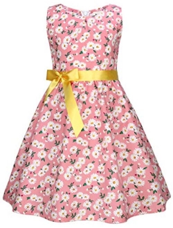 Kid Floral Cotton Girls Dresses Summer Girl Clothes