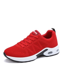 JARLIF Women's Breathable Fashion Walking Sneakers Lightweight Athletic Tennis Running Shoes US5.5-10