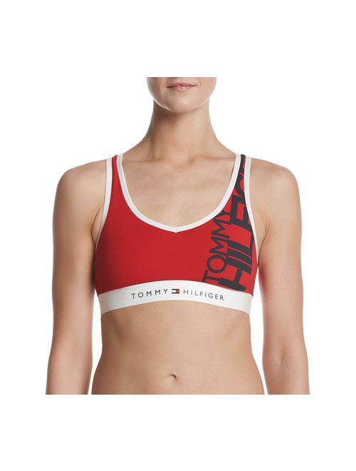 Tommy Hilfiger Women's Cotton Lounge Bralette Bra