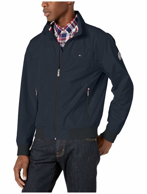 Buy Tommy Hilfiger Men's Performance Faux Memory Bomber Jacket online ...