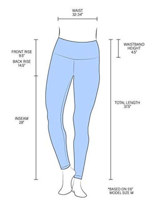 90 Degree By Reflex High Waist Fleece Lined Leggings - Yoga Pants