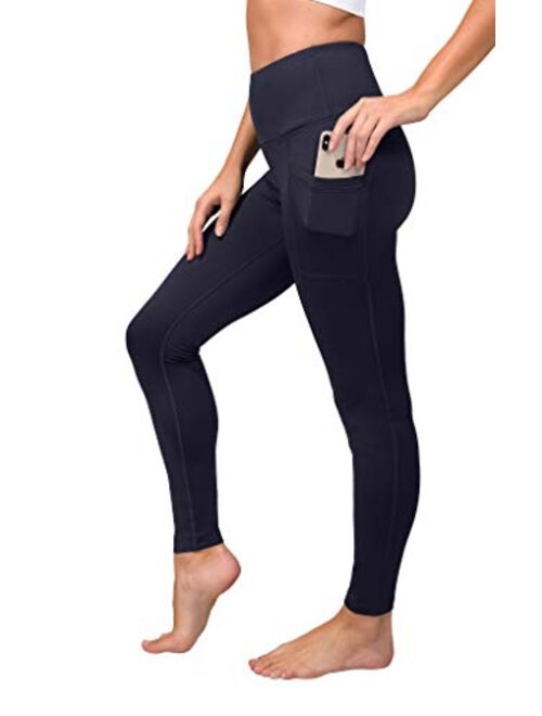 90 Degree By Reflex High Waist Fleece Lined Leggings - Yoga Pants