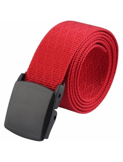 squaregarden Men's Nylon Webbing Military Style Tactical Duty Belt