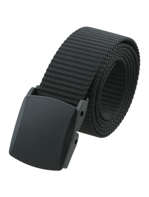 squaregarden Men's Nylon Webbing Military Style Tactical Duty Belt