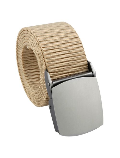 squaregarden Men's Nylon Webbing Military Style Tactical Duty Belt