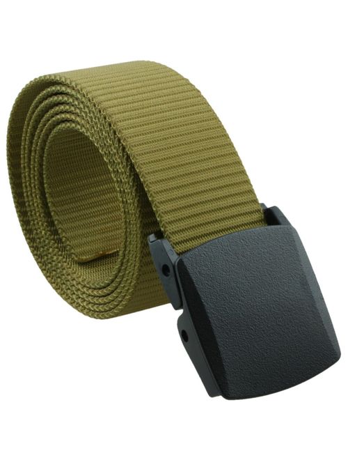 squaregarden Men's Nylon Webbing Military Style Tactical Duty Belt