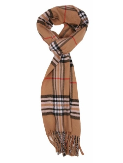 Love Lakeside Soft Cashmere Feel Winter Plaid & Buffalo Plaid Scarf