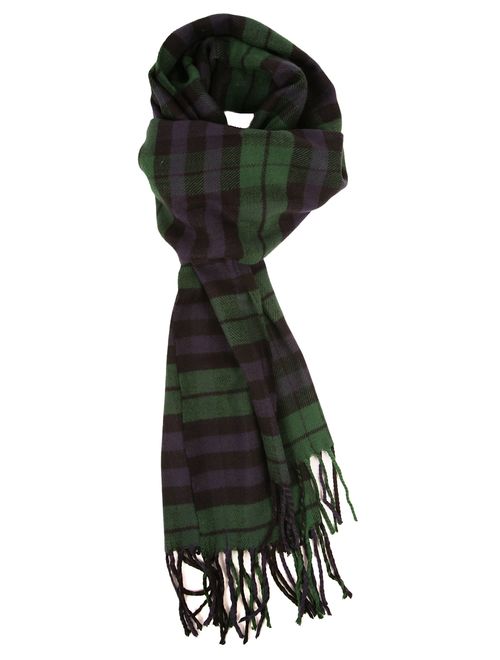 Love Lakeside Soft Cashmere Feel Winter Plaid & Buffalo Plaid Scarf