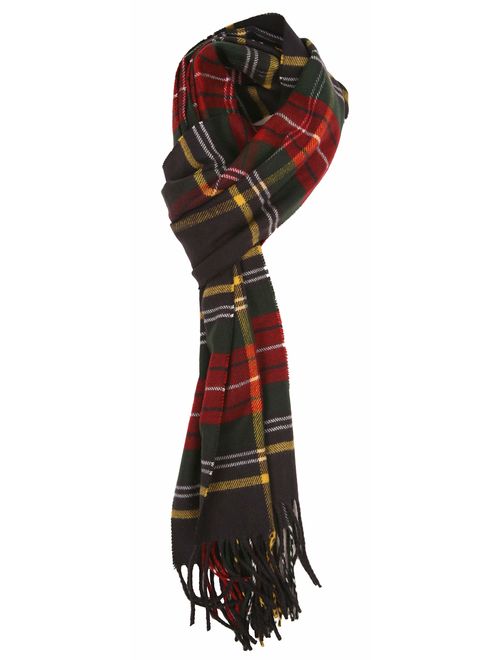 Love Lakeside Soft Cashmere Feel Winter Plaid & Buffalo Plaid Scarf