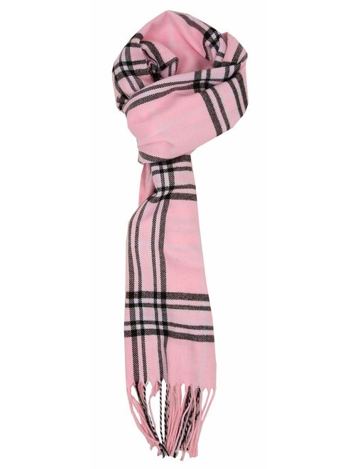 Love Lakeside Soft Cashmere Feel Winter Plaid & Buffalo Plaid Scarf