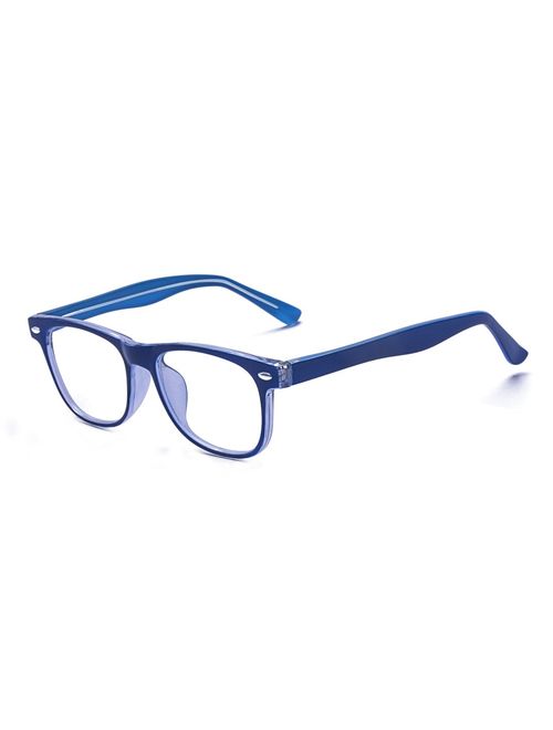 Outray Kids Computer Blue Light Blocking Glasses for Boys and Gilrs Age 3-12 Anti Eyestrain