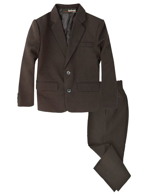 Gino Giovanni Boys 2 Piece Formal Suit Set