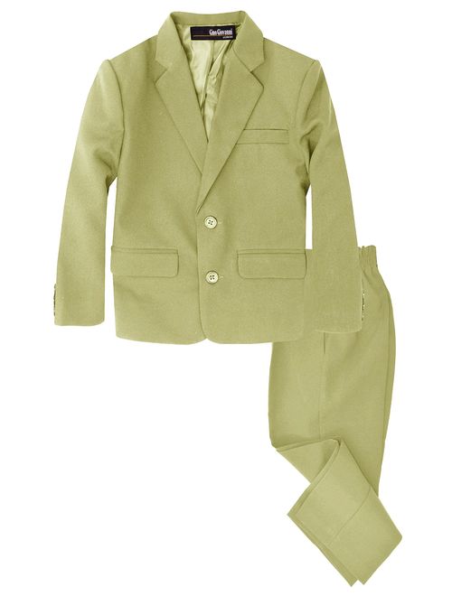 Gino Giovanni Boys 2 Piece Formal Suit Set