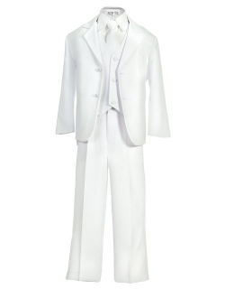 Avery Hill Boys Formal 5 Piece Suit with Shirt and Vest