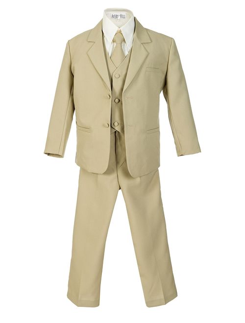 Avery Hill Boys Formal 5 Piece Suit with Shirt and Vest