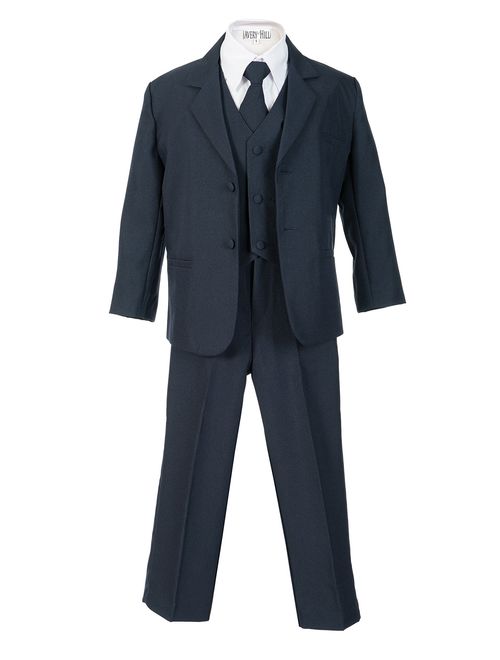 Avery Hill Boys Formal 5 Piece Suit with Shirt and Vest