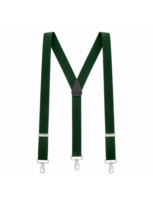 SuspenderStore Men's 1.5 Inch Trigger Snap Suspenders