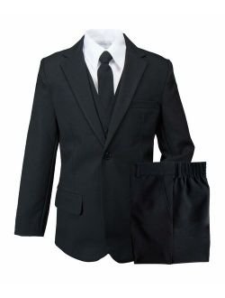 Big Boys' Modern Fit Dress Suit Set