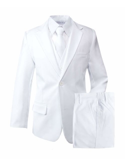 Big Boys' Modern Fit Dress Suit Set