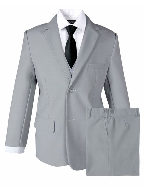 Spring Notion Big Boys' Modern Fit Dress Suit Set