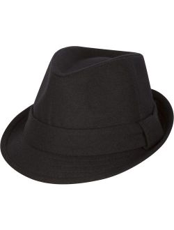 Sakkas Original Unisex Structured Wool Fedora Hat