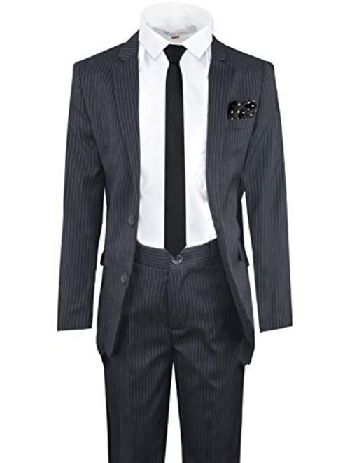 Buy Black n Bianco Signature Boys' Slim Fit Suit Complete Outfit online