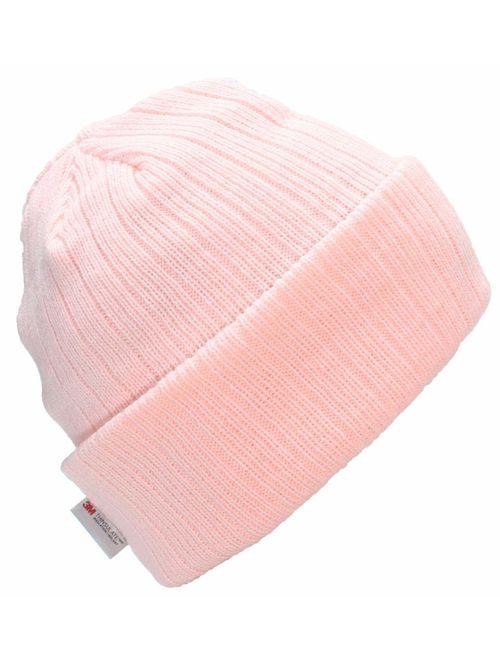 Best Winter Hats 3M 40 Gram Thinsulate Insulated Cuffed Knit Beanie (One Size)