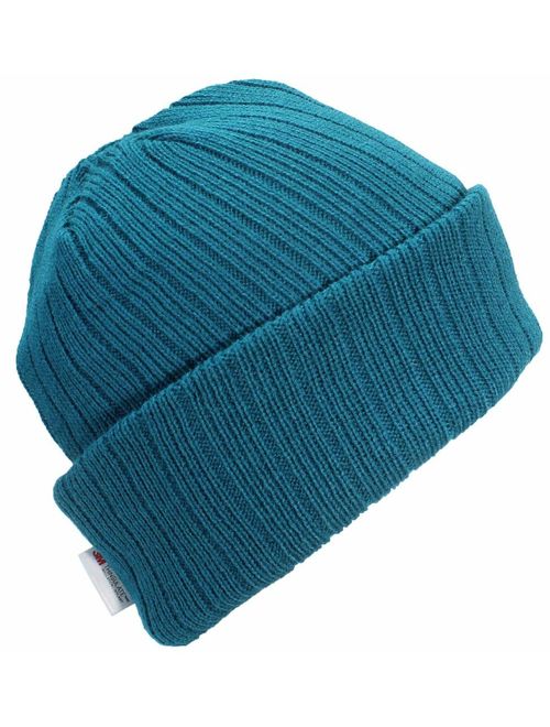 Best Winter Hats 3M 40 Gram Thinsulate Insulated Cuffed Knit Beanie (One Size)