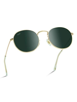 WearMe Pro - Reflective Lens Round Trendy Sunglasses