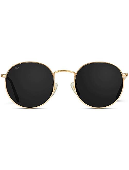 WearMe Pro - Reflective Lens Round Trendy Sunglasses