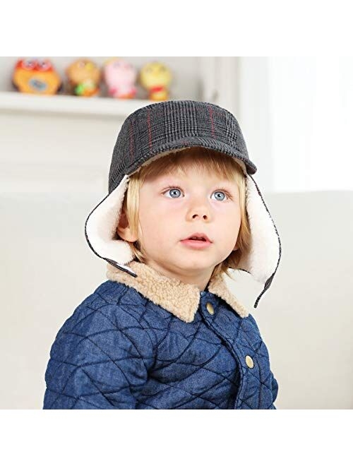 baby boy winter hats with ear flaps