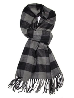 Achillea Soft & Warm Tartan Plaid Checked Cashmere Feel Winter Scarf Unisex