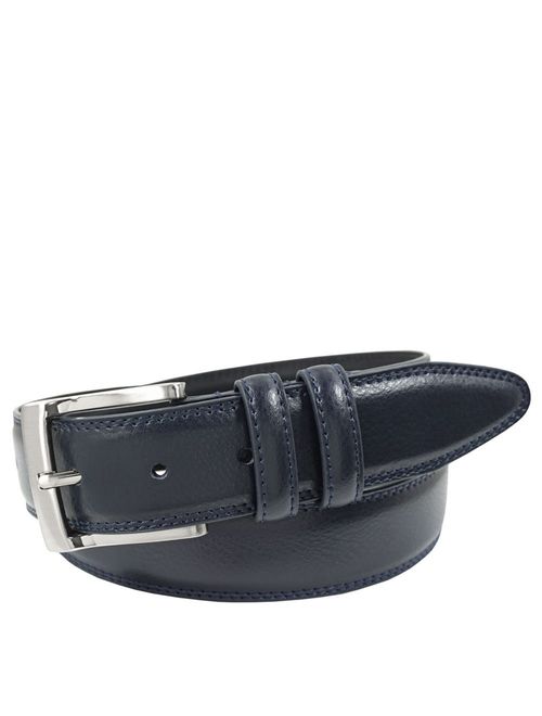 Florsheim Men's Big and Tall Pebble Grain Leather Belt 32MM