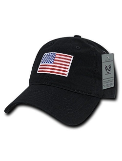 RAPDOM Polo Style American Pride Flag Baseball Caps
