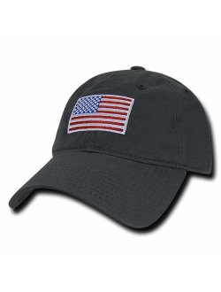 RAPDOM Polo Style American Pride Flag Baseball Caps