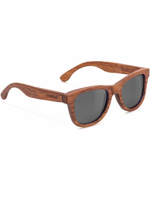 Wood Sunglasses Polarized for Men and Women - Bamboo Wooden Wayfarer Style