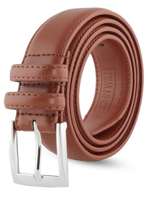 Leather Belts For Men - Mens Brown & Black Belt - Dress Casual Men's Belt in Gift Bag