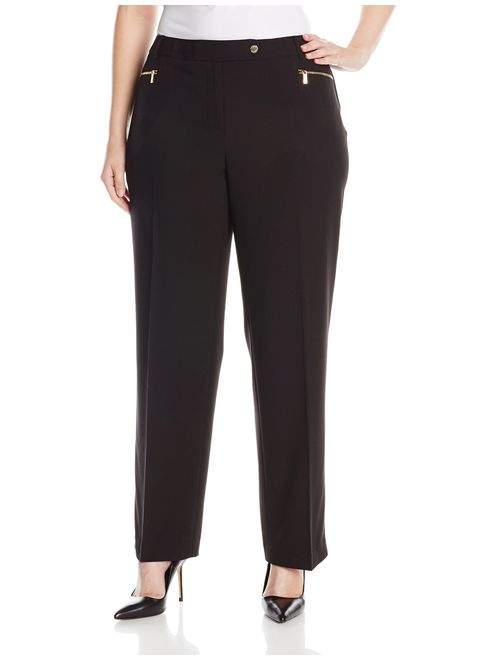 Calvin Klein Women's Plus-Size Three-Pocket Suiting Pant