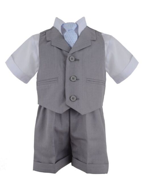 Gino Giovanni G240 Baby Toddler Boy Summer Suit Vest Short Set