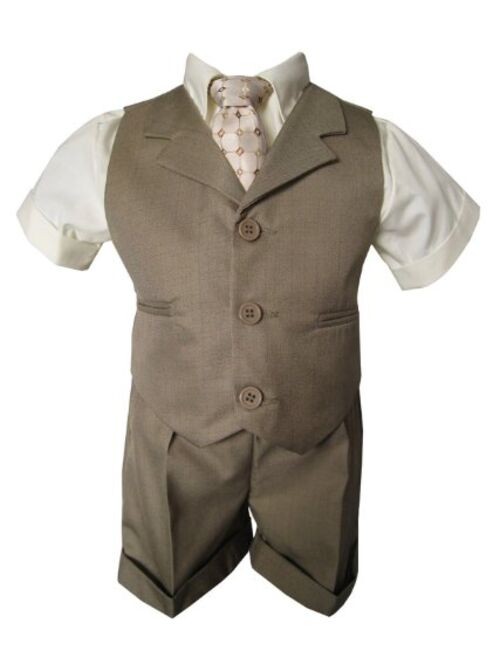 Gino Giovanni G240 Baby Toddler Boy Summer Suit Vest Short Set